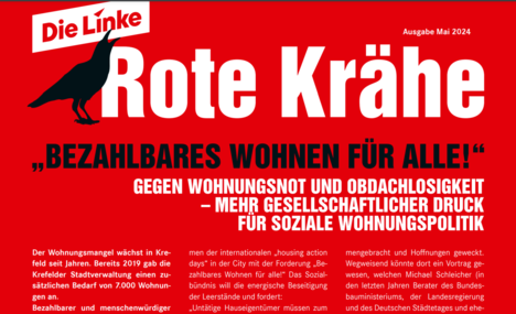 Rote Krähe, Zeitung Die Linke Krefeld